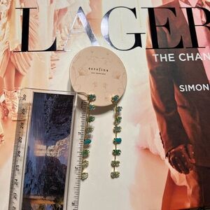 Beautiful green earrings